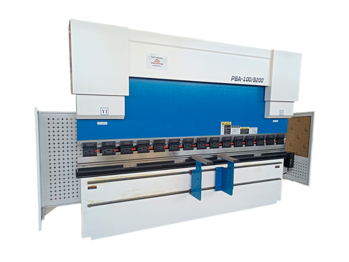 Вертикальный листогибочный пресс CNC-PBA 300х3200 с контроллером ESA630 — фото 12