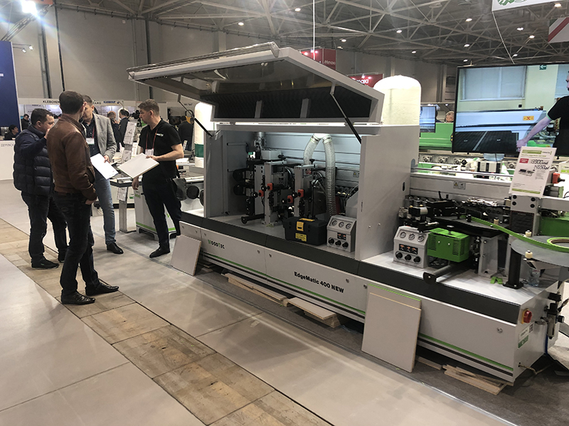 Станок для облицовывания кромок мебельных деталей WoodTec EdgeMatic 400 NEW — фото 2