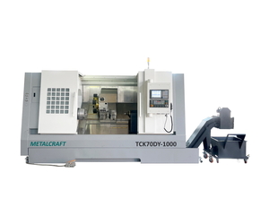 Горизонтальные токарные станки MetalCraft с ЧПУ TCK80-1500 c люнетом (TCK80-1500.F15/18.5.A2-11.12K.304T.L)