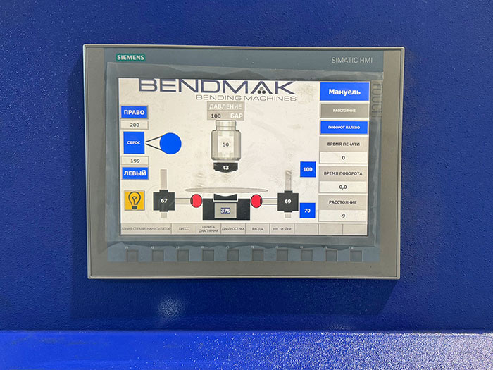 Пресс для фланжировки Bendmak BMBP 1000xD — фото 2