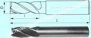 Фреза Концевая d18,0х 63х123 ц/х Р18  Z=6 "CNIC" dхв-16мм (cnic31646)