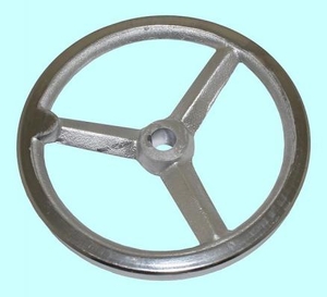 Маховик 100х12х32х4мм (DxdxHxb) с  3-мя спицами, чугун "TLX" (cnic65910)