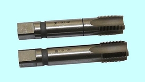 Метчик G   5/8" Р6АМ5 трубный цилиндрический, м/р. комплект из 2-х шт. (14 ниток/дюйм) ГОСТ 3266 "TLX" (cnic66507)