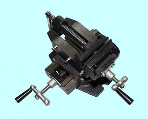 Тиски Станочные 125мм координатные с 2-мя суппортами поворотные  LTCV125 "CNIC" (cnic67330)
