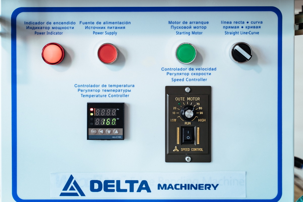 Кромкооблицовочный станок DELTAMACHINERY DM-105 — фото 7
