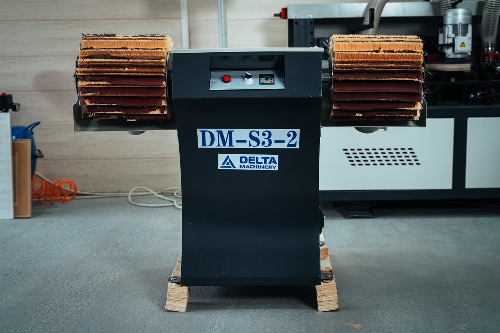Щеточно-шлифовальный станок DELTAMACHINERY DM-S3-2 — фото 3
