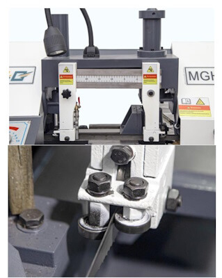Полуавтоматический ленточнопильный станок MetalMaster MGH-300E — фото 3