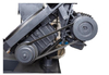 Полуавтоматический ленточнопильный станок MetalMaster MGH-350E — миниатюра 9