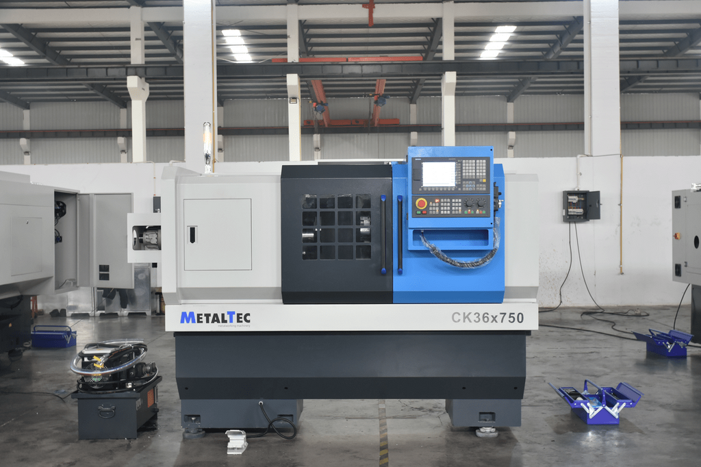 MetalTec CK 36x750 токарный станок c ЧПУ с горизонтальной станиной met584 — фото 4