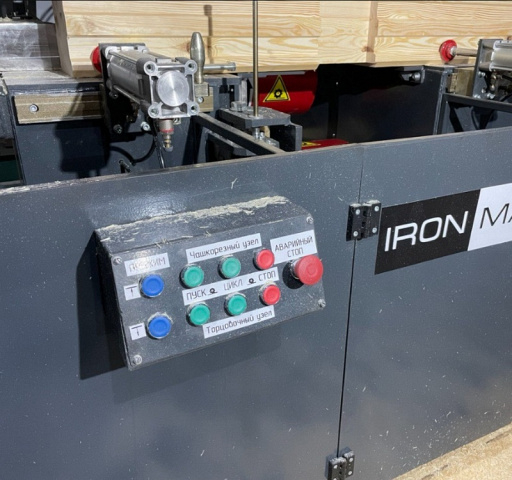 Станок для выборки чашек IRONMAC BLOX 4x4-200 с торцовочным узлом — фото 9