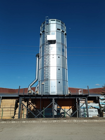 Фильтр рукавный цилиндрический с силосом EcoWood Industrial SC-100 — фото 3